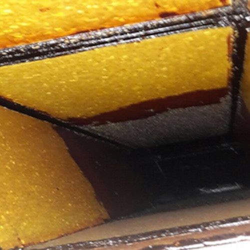 Ductwork before cleaning